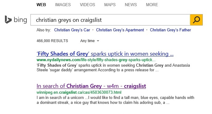 I told you they were out there ... 